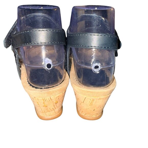 Baretraps Sandals Womens 6.5 M Strappy Comfort Insole Leather Finna Wedge Shoes - Picture 4 of 6